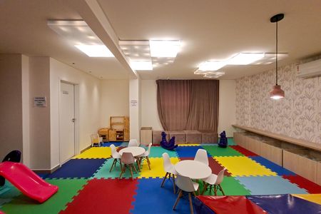 Área comum - Playground de apartamento para alugar com 1 quarto, 53m² em Real, Praia Grande