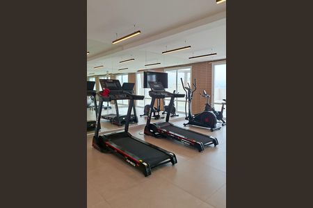 Área comum - Academia de apartamento para alugar com 1 quarto, 53m² em Real, Praia Grande