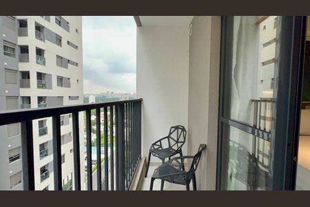 Studio para alugar com 25m², 1 quarto e sem vagaSacada