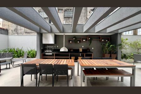 Studio para alugar com 25m², 1 quarto e sem vaga Studio para alugar com 25m², 1 quarto e sem vagaChurrasqueira