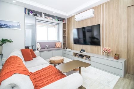 Sala de apartamento à venda com 3 quartos, 133m² em Água Branca, São Paulo