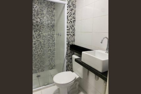 Banheiro de apartamento para alugar com 1 quarto, 35m² em Jardim Ibitirama, São Paulo