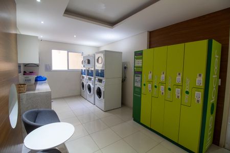 Apartamento para alugar com 55m², 1 quarto e 1 vaga Apartamento para alugar com 55m², 1 quarto e 1 vagaÁrea comum - Lavanderia