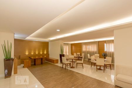 Apartamento para alugar com 55m², 1 quarto e 1 vaga Apartamento para alugar com 55m², 1 quarto e 1 vagaÁrea comum - Salão de festas