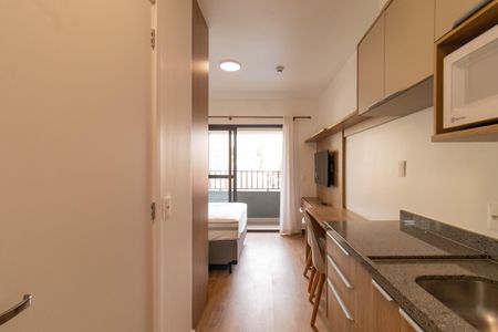 Studio para alugar com 22m², 1 quarto e sem vaga Studio para alugar com 22m², 1 quarto e sem vagaCozinha