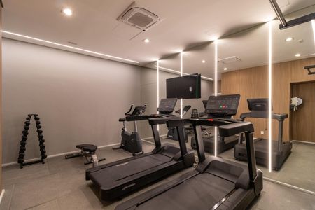 Studio para alugar com 22m², 1 quarto e sem vaga Studio para alugar com 22m², 1 quarto e sem vagaAcademia