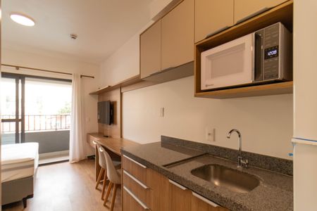 Studio para alugar com 22m², 1 quarto e sem vaga Studio para alugar com 22m², 1 quarto e sem vagaCozinha