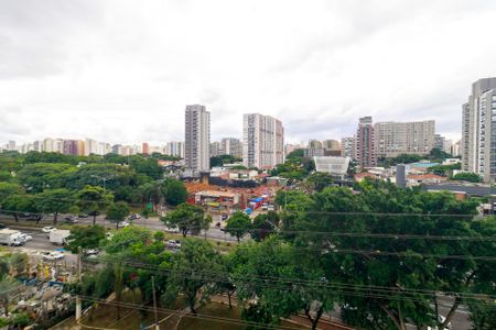 Sala - Vista de apartamento para alugar com 2 quartos, 32m² em Campo Belo, São Paulo