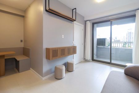 Sala de apartamento para alugar com 2 quartos, 32m² em Campo Belo, São Paulo