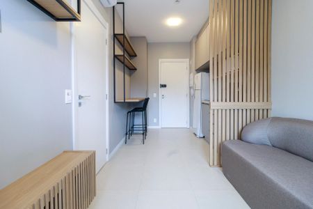 Studio para alugar com 42m², 1 quarto e sem vaga Studio para alugar com 42m², 1 quarto e sem vagaSala