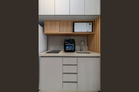 Studio para alugar com 42m², 1 quarto e sem vaga Studio para alugar com 42m², 1 quarto e sem vagaCozinha