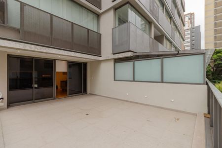 Sacada de apartamento à venda com 1 quarto, 70m² em Indianópolis, São Paulo