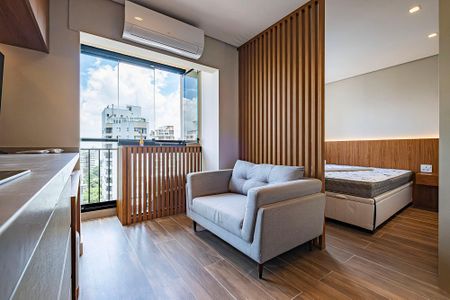 Studio de kitnet/studio para alugar com 1 quarto, 26m² em Pinheiros, São Paulo