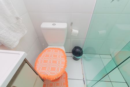 Casa de condomínio para alugar com 52m², 2 quartos e 2 vagasBanheiro da Suíte 1