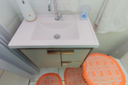 Casa de condomínio para alugar com 52m², 2 quartos e 2 vagasBanheiro da Suíte 1