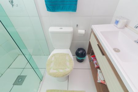 Casa de condomínio para alugar com 52m², 2 quartos e 2 vagasBanheiro da Suíte 2