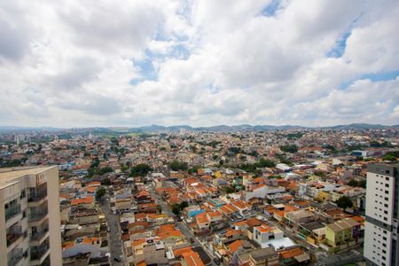 Vista da varanda de apartamento para alugar com 2 quartos, 41m² em Vila Eldizia, Santo André