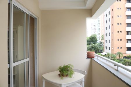 Varanda da Sala de apartamento à venda com 2 quartos, 53m² em Lapa, São Paulo
