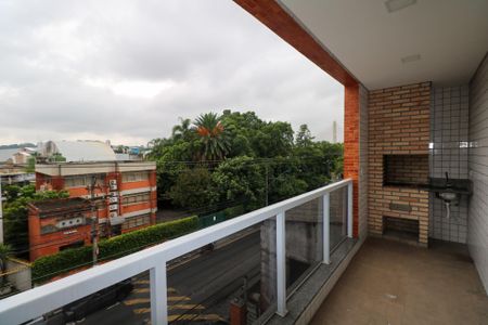 Varanda de apartamento à venda com 2 quartos, 70m² em Piraporinha, Diadema