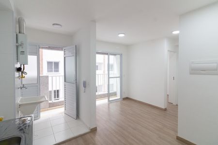 Sala - Cozinha de apartamento à venda com 2 quartos, 37m² em Jaguaré, São Paulo