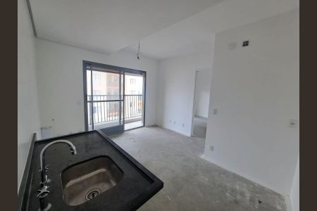 Sala/Cozinha de apartamento à venda com 1 quarto, 38m² em Centro, Osasco