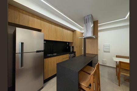 Cozinha de apartamento à venda com 2 quartos, 63m² em Setor Bueno, Goiânia