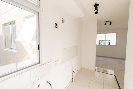 Apartamento para alugar com 44m², 2 quartos e 1 vaga Apartamento para alugar com 44m², 2 quartos e 1 vagaCozinha e Área de Serviço