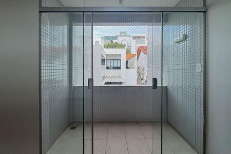 Varanda da Sala de apartamento à venda com 3 quartos, 81m² em Nova Granada, Belo Horizonte
