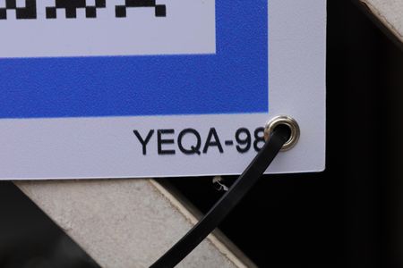 Casa para alugar com 75m², 2 quartos e sem vagaPlaca instalada no portão do imóvel - Código da placa: YEQA-98