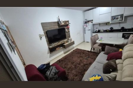 Sala de apartamento para alugar com 2 quartos, 50m² em Alto Umuarama, Uberlândia