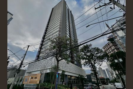 Apartamento à venda com 38m², 1 quarto e 1 vagaFachada