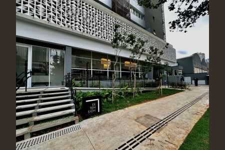 Apartamento à venda com 38m², 1 quarto e 1 vagaFachada