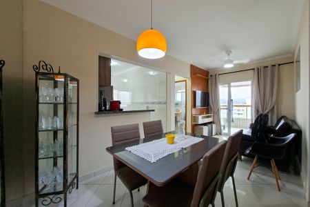 Sala de apartamento para alugar com 1 quarto, 55m² em Aviação, Praia Grande