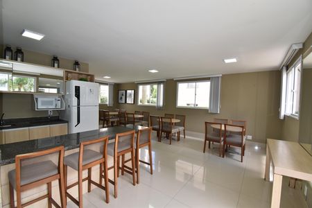 Apartamento para alugar com 45m², 1 quarto e 1 vagaÁrea comum - Salão de festas