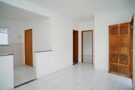 Sala de casa de condomínio para alugar com 1 quarto, 50m² em Caxito Pequeno, Maricá