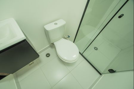 Apartamento à venda com 30m², 1 quarto e sem vaga Apartamento à venda com 30m², 1 quarto e sem vagaBanheiro da Suíte