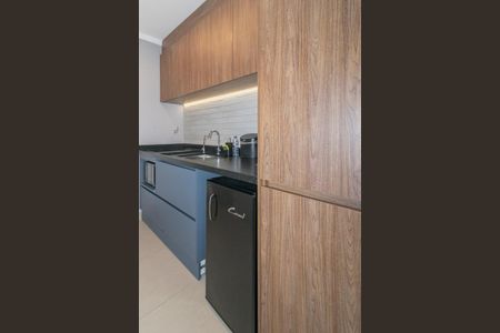 Studio à venda com 25m², 1 quarto e sem vagaCozinha