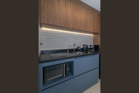 Studio à venda com 25m², 1 quarto e sem vagaCozinha