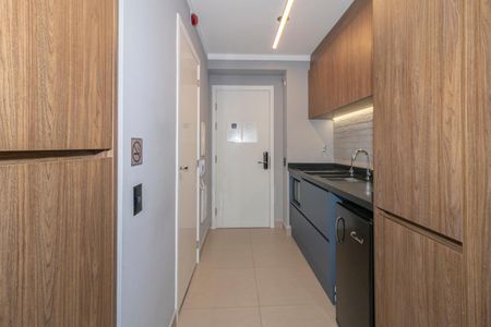 Studio à venda com 25m², 1 quarto e sem vagaCozinha