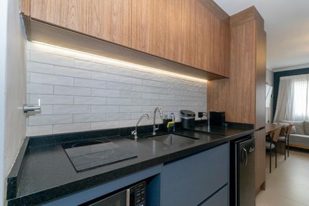 Studio à venda com 25m², 1 quarto e sem vagaCozinha