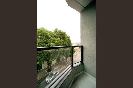 Varanda da sala de apartamento para alugar com 2 quartos, 43m² em Chácara Seis de Outubro, São Paulo