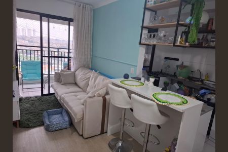 Sala de apartamento à venda com 2 quartos, 51m² em São Pedro, Osasco
