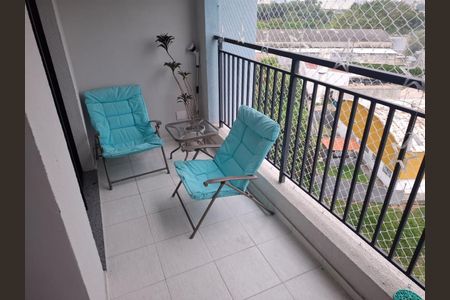 Apartamento à venda com 51m², 2 quartos e 1 vagaVaranda