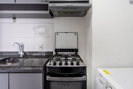 Apartamento à venda com 34m², 2 quartos e sem vagaCozinha e área de serviço