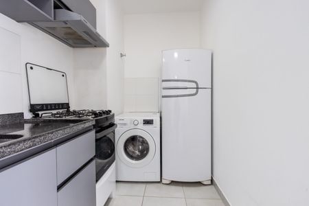 Apartamento à venda com 34m², 2 quartos e sem vagaCozinha e área de serviço