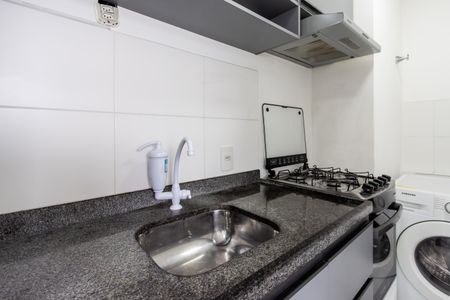Apartamento à venda com 34m², 2 quartos e sem vagaCozinha e área de serviço