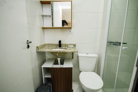 Apartamento para alugar com 80m², 2 quartos e 1 vagaBanheiro da Suíte 1