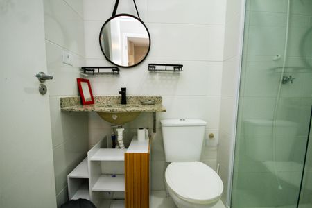 Apartamento para alugar com 80m², 2 quartos e 1 vagaBanheiro Social