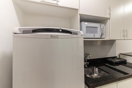 Studio para alugar com 28m², 1 quarto e sem vagaCozinha