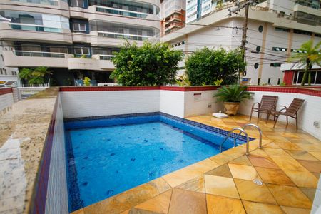 Área comum - Piscina de apartamento para alugar com 3 quartos, 106m² em Canto do Forte, Praia Grande